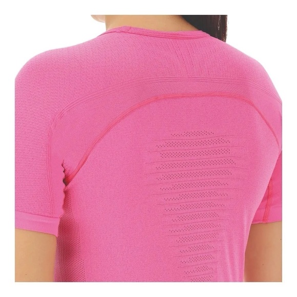 NWT UYN Energyon Layering Short Sleeve Shirt, Flowing Pink, Size S/M - Picture 5 of 10